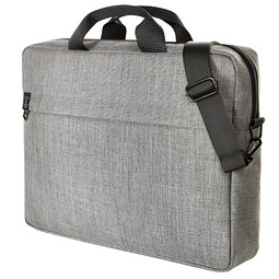 HALFAR Notebook-Tasche Europe, hellgrau meliert