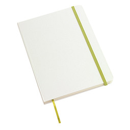 Notizbuch AUTHOR im DIN-A5-Format,grün, weiß