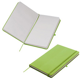 Notizbuch Happy, DIN A5, blanko, apfelgrün