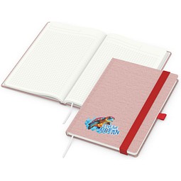 Notizbuch Ocean-Book Recycling, rot