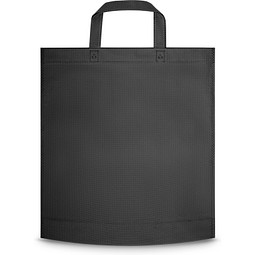 NOTTING. Einkaufstasche aus Non-woven (80 g/m²), Schwarz