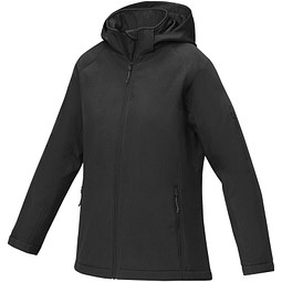 Notus wattierte Softshell Damenjacke, schwarz, XXL
