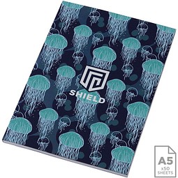 Novella Austen A5 Softcover Notizbuch – 50 Blatt, blau