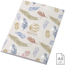 Novella Austen A5 Softcover Notizbuch – 50 Blatt, elfenbeinweiß