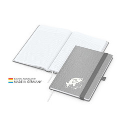 Geiger-Notes Notizbuch Ocean-Book, A5, grau