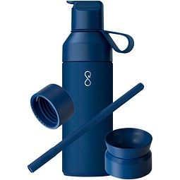 Ocean Bottle 500 ml 3 in 1 Set, Ozeanblau