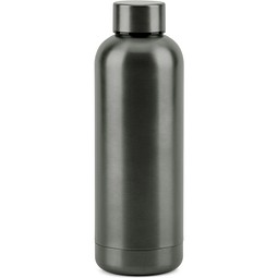 ODIN METTALIC. Flasche aus 90% recyceltem Edelstahl 550 mL, Gewehrmetall