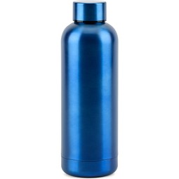 ODIN METTALIC. Flasche aus 90% recyceltem Edelstahl 550 mL, Königsblau