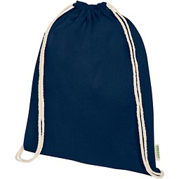 Odisha 140 g/m² OCS Bio-Sportbeutel 5L, navy