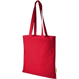 Odisha 140 g/m² OCS Bio-Tragetasche 7L, rot