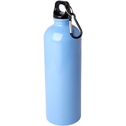 Oregon 750 ml RCS-zertifizierte, einwandige Trinkflasche aus Edelstahl mit Karabinerhaken, Cloud Blue
