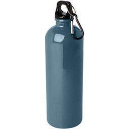 Oregon 750 ml RCS-zertifizierte, einwandige Trinkflasche aus Edelstahl mit Karabinerhaken, Hale Blue