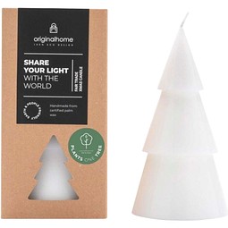 Originalhome Weihnachtsbaum Kerze L, weiss