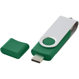 OTG Rotate USB Typ-C Stick, grün, 8GB
