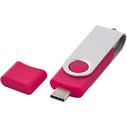 OTG Rotate USB Typ-C Stick, magenta, 8GB