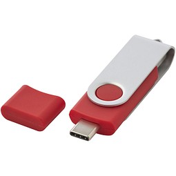 OTG Rotate USB Typ-C Stick, rot, 2GB