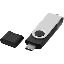 OTG Rotate USB Typ-C Stick, schwarz, 1GB
