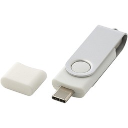 OTG Rotate USB Typ-C Stick, weiss, 4GB