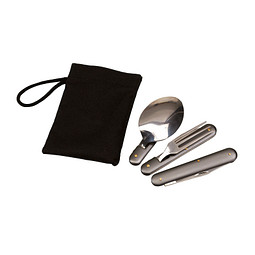 Outdoor-Besteck-Set CAMPING,grau