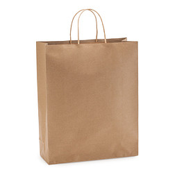 Papier Tragetasche groß, natur
