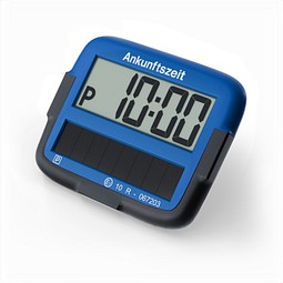 Elektrische Parkscheibe Park Micro Solar, blau