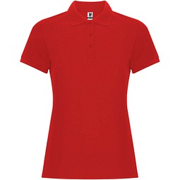 Pegaso Premium Poloshirt für Damen, rot, L