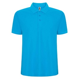 Pegaso Premium Poloshirt für Herren, türkis, 4XL