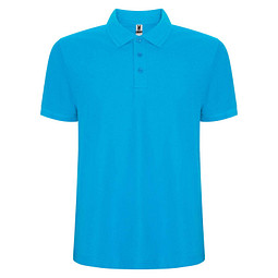 Pegaso Premium Poloshirt für Herren, türkis, M