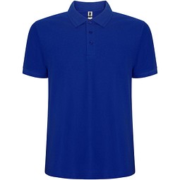 Pegaso Premium Poloshirt für Kinder, blau, 3/4