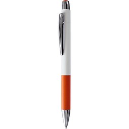 PENKO® Voll-Metall-Kugelschreiber LA GRACIOSA, weiß/orange