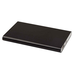 Pep 4000 mAh Type-C Powerbank aus recyceltem Aluminium, Titan