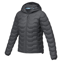 Petalite GRS Daunenjacke für Damen aus recyceltem Material, storm grey, XL
