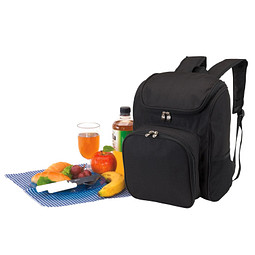 Picknick-Rucksack Snack, Blau/Grau