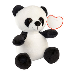 Plüsch-Panda ANTHONY,schwarz, weiß
