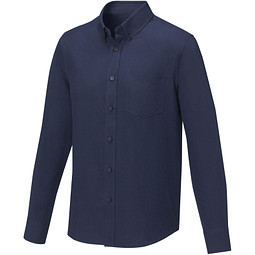 Pollux Herrenhemd mit langen Ärmeln, navy, 3XL