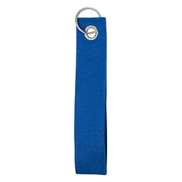 Filz Schlüsselanhänger Schlaufe mit Schlüsselring, blau