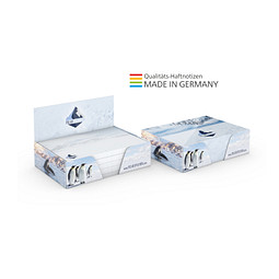 Geiger-Notes Haftnotiz Pop-Up-Box 100 x 72, 250 Blatt, inkl. Druck auf Box & Haftnotizen