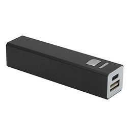 Powerbank ENDURANCE RECYCLED 2.600 mAh,schwarz