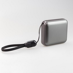 Powerbank Loop 10.000 mAh, Gun Metal
