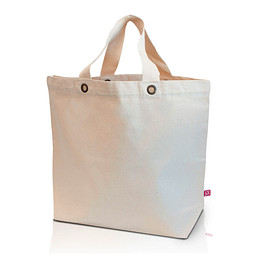 Joytex® Baumwolltasche Lagos, natur, kurze Henkel