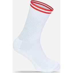 Premium Tennissocken, 42-46, White / Red