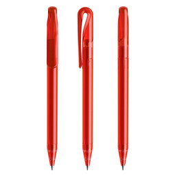 prodir® Drehkugelschreiber DS1 TFF Twist, blaue Mine, rot