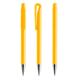prodir® Drehkugelschreiber DS1 TPC Twist, blaue Mine, gelb