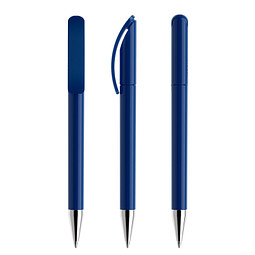 prodir® Drehkugelschreiber DS3 TPC Twist, blaue Mine, blau