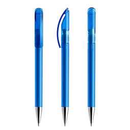 prodir® Drehkugelschreiber DS3 TTC Twist, blaue Mine, sky