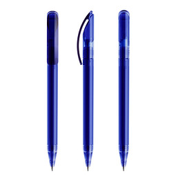 prodir® Drehkugelschreiber DS3 TTT Twist, blaue Mine, klassikblau