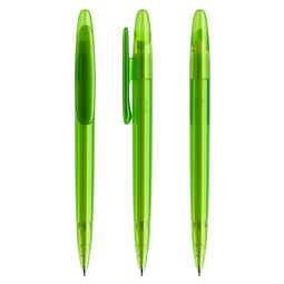 prodir® Drehkugelschreiber DS5 TFF Twist, blaue Mine, hellgrün