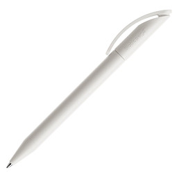 prodir® Drehkugelschreiber DS3 Biotic Pen TBB Twist, blaue Mine, Schnee
