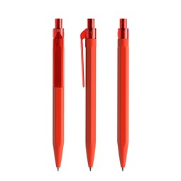 prodir QS50 Soft Touch PRT Push Kugelschreiber, Red