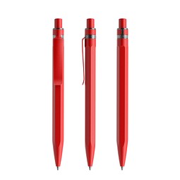 prodir QS50 Stone PQS Push Kugelschreiber, Red Jasper-Red Jasper satin finish